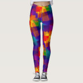 Levendige Vortex Broek Leggings (Voorkant)