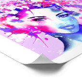 Levendige vrouwelijkheid | Visueel meesterwerk Poster (Hoek)