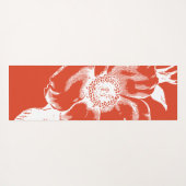 Levendige warme Poppy Yoga Mat (Achterkant (horizontaal))