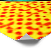 Levendige Watermeloen Pop Art Poster (Hoek)