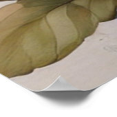 Levendige Waterverf Bird Floral Art Natuur geïnspi Poster (Hoek)