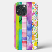 Levendige Waterverf Digitale Papers voor Case-Mate iPhone Case (Achterkant)