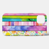 Levendige Waterverf Digitale Papers voor Case-Mate iPhone Case (Achterkant (horizontaal))