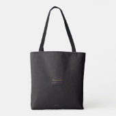 Levendige Waterverf Druiven en Dauwdruppels Tote Bag (Achterkant)