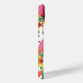 Levendige Waterverf Floral  Monogram Case-Mate iPhone Case (Achterkant / Rechts)