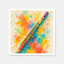 Levendige Waterverf fluit