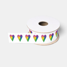 Levendige Waterverf harten Grosgrain Lint
