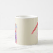 Levendige Waterverf Horse Art Mok (Center)