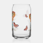 Levendige Waterverf Kameleon Blikvorm Glas (Links)