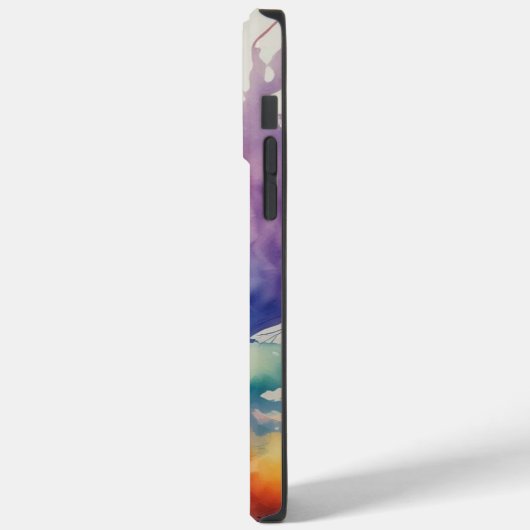 Levendige Waterverf – Kunst ontmoet ! Case-Mate iPhone Case (Achterkant / Links)