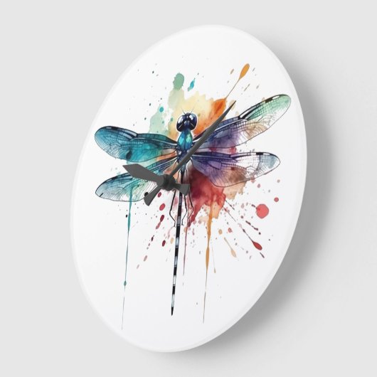 Levendige Waterverf libel Grote Klok (Hoek)