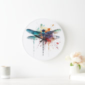 Levendige Waterverf libel Grote Klok (Huis)