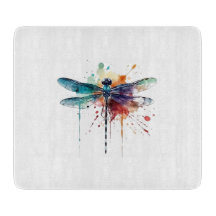 Levendige Waterverf libel