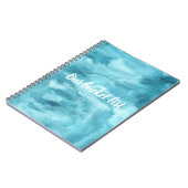 Levendige Waterverf Onze Bucket List Couple Keepsl Notitieboek (Linkerzijde)