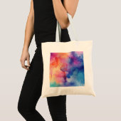 Levendige Waterverf print 1 Tas (Voorkant (product))
