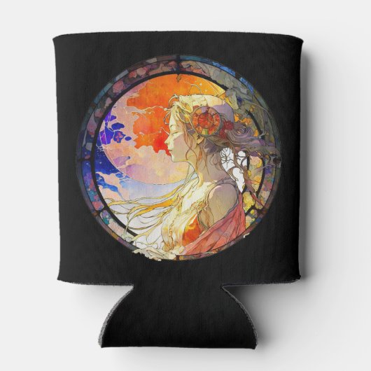 Levendige Waterverf van Koelbox Blikjeskoeler (Achterkant)