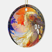 Levendige Waterverf van Ornament (Links)