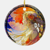 Levendige Waterverf van Ornament (Achterkant)