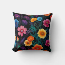 Levendige weidebloesems - Kleurrijk bloemenpatroon