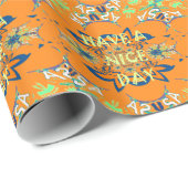 Levendige wensen: heb een mooie dag Art Print Desi Cadeaupapier (Rol Hoek)