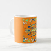 Levendige wensen: heb een mooie dag Art Print Desi Koffiemok (Voorkant links)