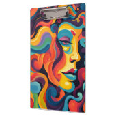 Levendige werveling van emoties klembord (Links)