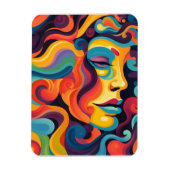 Levendige werveling van emoties magneet (Verticaal)