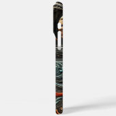 Levendige wervelingen Dolfijn Relief Case-Mate iPhone Case (Achterkant / Links)