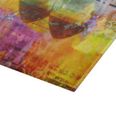 Levendige wijn digitale kunst snijplank (Hoek)