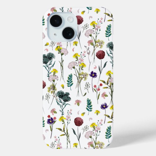 Levendige Wilde Bloem Case-Mate iPhone Case (Achterkant)