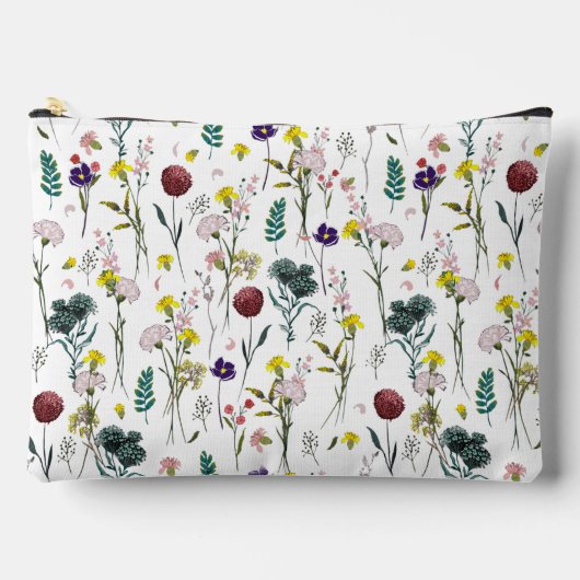 Levendige Wilde Bloem Etui (Voorkant)