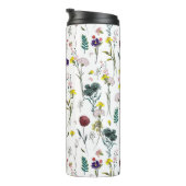 Levendige Wilde Bloem Thermosbeker (Geroteerd rechts)