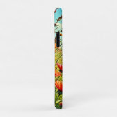 Levendige Wilde Bloem Vlinder Vreugde Design Case-Mate iPhone Case (Achterkant/rechts)