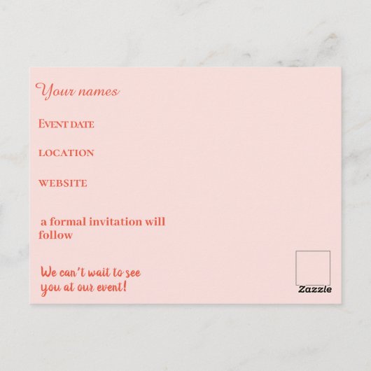 Levendige Wilde Bloemen Briefkaart (Achterkant)