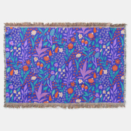 Levendige wilde bloemen deken