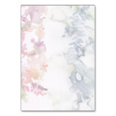 Levendige Wilde Bloemen Roze Paars Geel Kaart (Achterkant)