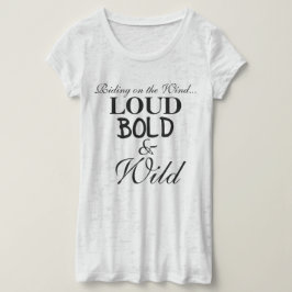 Levendige Wilde statement Shirten Tri-Blend Shirt