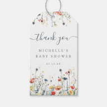 Levendige Wildflower Baby shower Favoriet