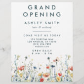 Levendige Wildflower Flyer (Voorkant)