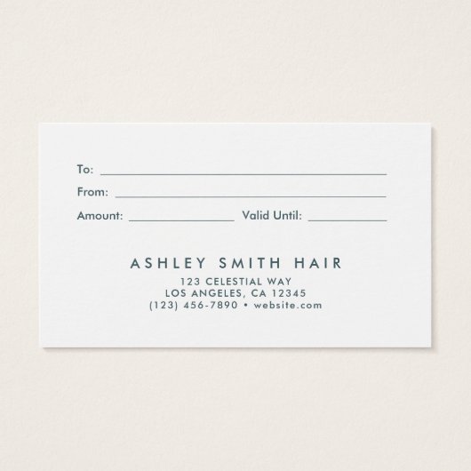 Levendige Wildflower Gift Kaart (Achterkant)