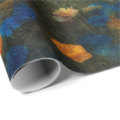 Levendige Wildflower Impressionist Decoupage Cadeaupapier (Rol Hoek)