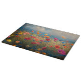 Levendige Wildflower Impressionist Snijplank (Hoek)
