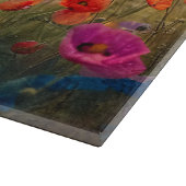 Levendige Wildflower Impressionist Snijplank (Hoek)