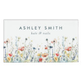 Levendige Wildflower Naambadge (Voorkant)