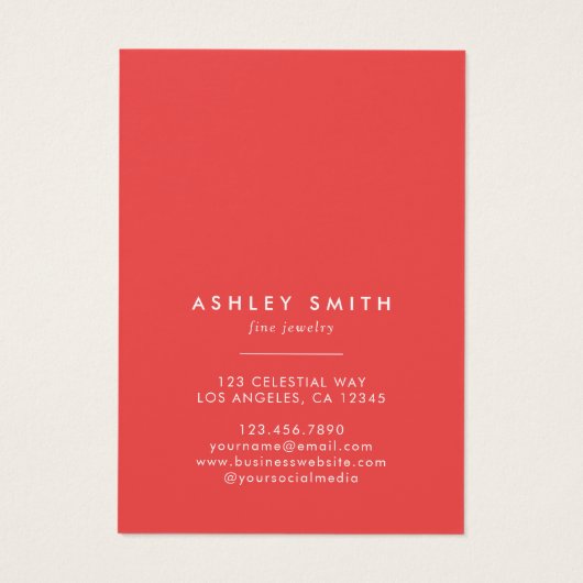 Levendige Wildflower Sleutelhanger Display Kaart (Achterkant)