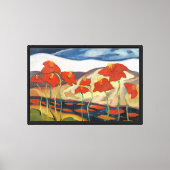 Levendige woestijnbloei canvas afdruk (Voorkant)