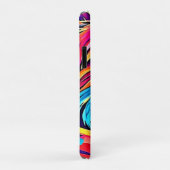 Levendige Yorkie Pop Art Case-Mate iPhone Case (Achterkant/rechts)
