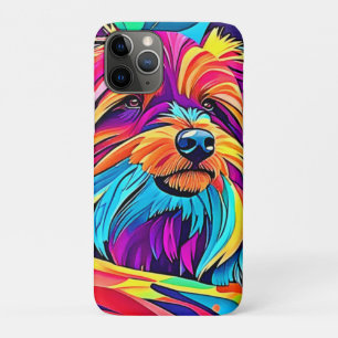 Levendige Yorkie Pop Art Case-Mate iPhone Case