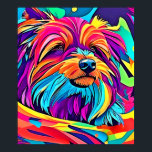 Levendige Yorkie Pop Art Poster<br><div class="desc">Een boeiend pop-kunstportret van een Yorkshire Terrier in een uitbarsting van levendige kleuren. Perfect voor hondenliefhebbers en kunstliefhebbers (This Design Made With AI). Bestel vandaag nog en omarm de vreugde van winkelen!</div>