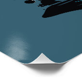 Levendige Yorkshire Terrier Splash Art Perfect Poster (Hoek)